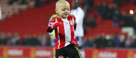 BBC: Bradley, un baietel de 5 ani bolnav de cancer, a castigat titlul pentru golul lunii decembrie in Premier League